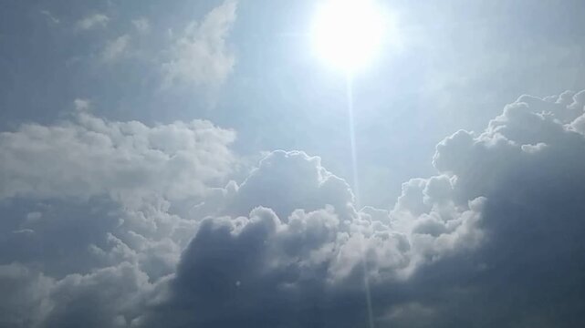 sun and clouds 