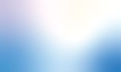 Obraz premium Cool blue white smooth gradient background