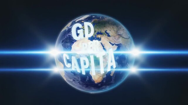 GDP per capita in the world.