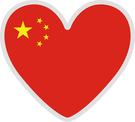 Fototapeta premium china flag