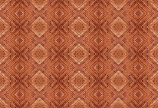 Draufsicht auf braunen Parkettboden	
