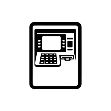 Modern Automated Payment Kiosk with Touchscreen Interface and Card Reader