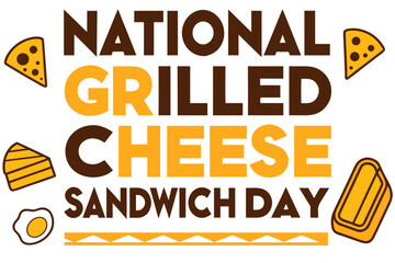 Naklejka premium Tasty Cheese Sandwich Silhouette Vector, Food and Snack Concept Illustration