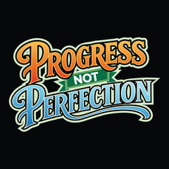 Obraz premium A bold vintage-style typography design featuring the motivational quote 