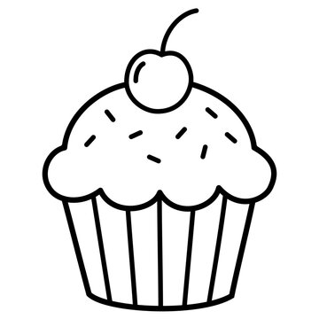 Cupcake Vector Illustration 