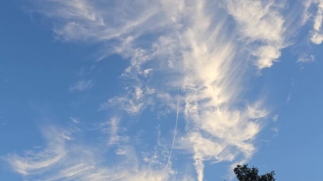 24 March 2026, Gujarat-India, In the sky Clouds are looking unnatural.