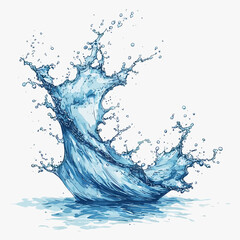 Obraz premium Water Design Very Cool