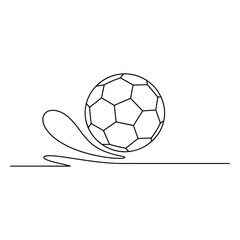 Obraz premium Black and white of a soccer ball and cleat sports football