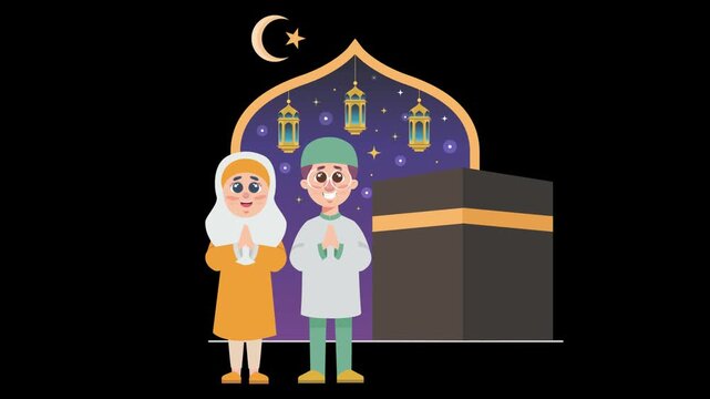 Ramadan And Eid Concept Illustrator