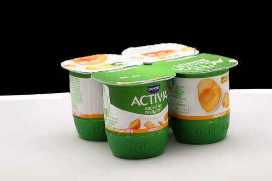 Yaourts aux abricota de Danone