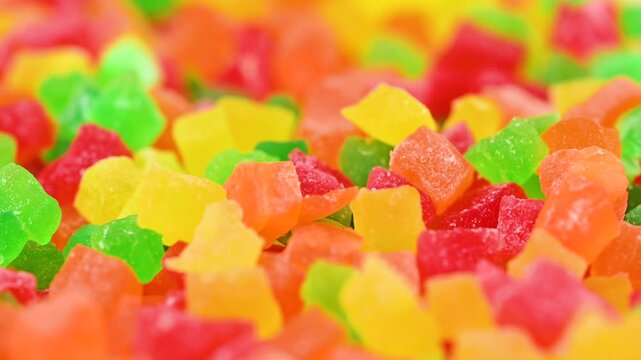 video of candied fruits