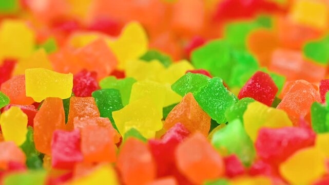 video of candied fruits
