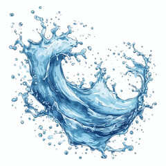 Obraz premium Water Design Very Cool