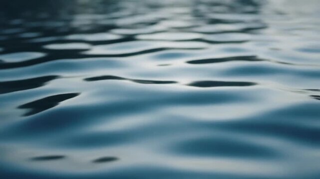 Calm ocean water surface reflections.