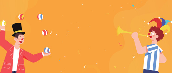 Fototapeta premium Vector illustration of children's entertainment and leisure lifestyle on Children's Day