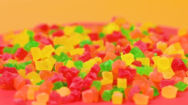  video of candied fruits
