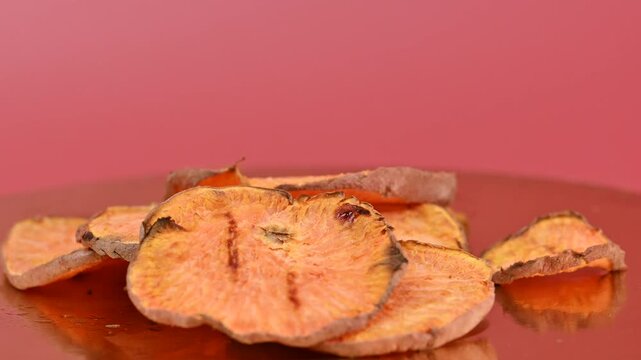  video of a baked sweet potato