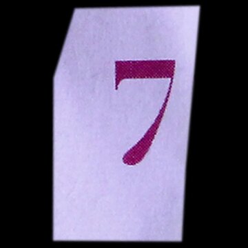 A medical illustration of a red vector icon featuring the number one on a red background for a pharmacy business symbol or pill design concept