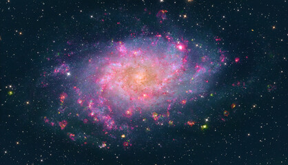 space background with stars © Bai