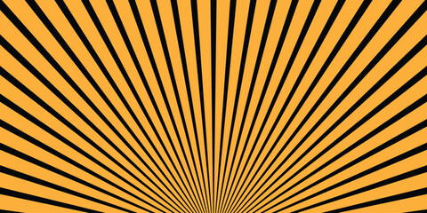 Fototapeta premium simple sunburst line pattern for banner poster background.