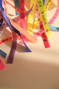 Modern Traditional and colorful ribbons from Bahia Brazil