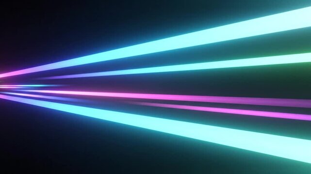 Abstract Light Trails: Radiant beams of light streak across a dark canvas, creating a dynamic visual narrative of speed, energy, and motion. Evoking a sense of futuristic landscapes.