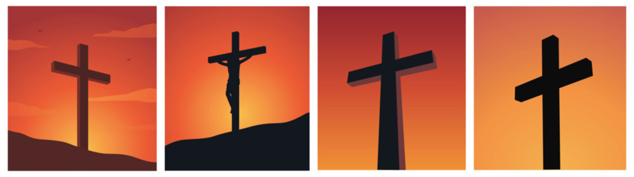 Good Friday Peace of Holy Week Social Media Post, Web Banner, Status, Story