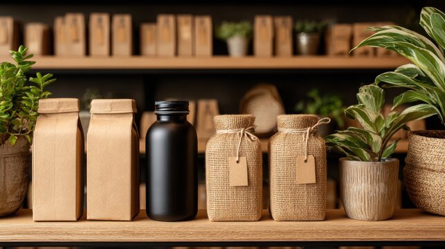 Sustainable Packaging Refill Station Retail Space