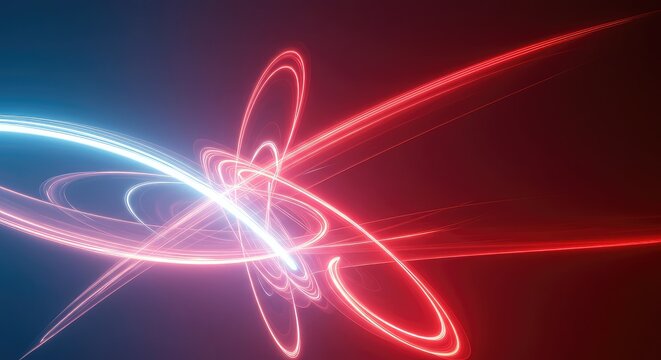 Vibrant mathematical visualization of abstract multidimensional energy flow, featuring complex curved geometries and dynamic light refraction, fractal, flow, visualization