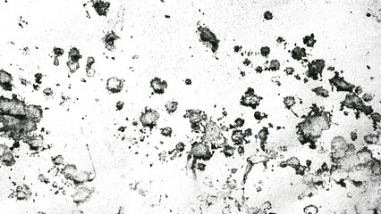 Obraz premium Abstract graphite splash texture with scattered organic marks and dynamic grunge composition, ideal for creative backgrounds, overlays, and expressive design elements.