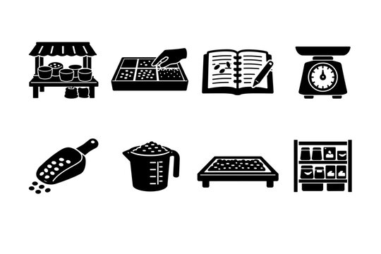 Exploring the Essential Tools and Ingredients for Cooking: A Visual Guide to Measurement, Preparation, and Ingredient Selection