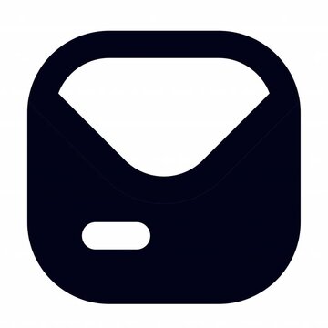 Mail animation icon for social media, presentations, videos, websites. Alpha Channel