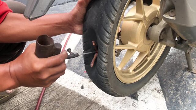 patch motorbike tires