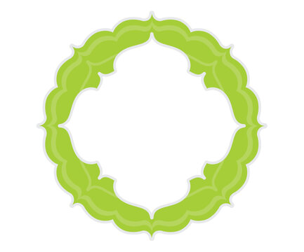 abstract artistic creative green floral.eps
