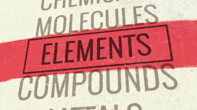 Elements 3D Scrolling Title Animation