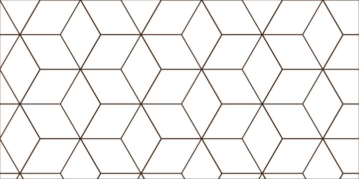 Abstract diamond style minimal blank cubic. Geometric pattern illustration mosaic, square and triangle wallpaper.