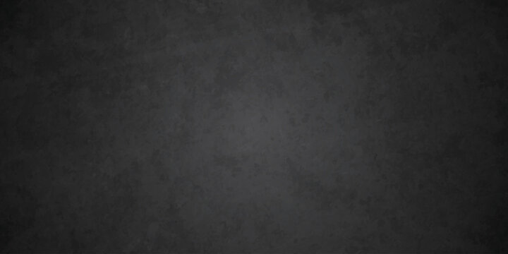 Abstract black distressed Rough texture grunge concrete background. Textured dark black grunge background, old grunge background. Chalk board and Black board grunge backdrop background.