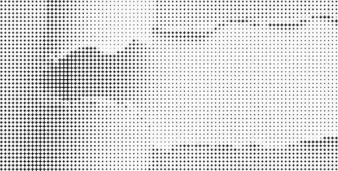 Fototapeta premium Golden Halftone Cloud Pattern on White Background, Soft Gold Halftone Abstract Shape Minimal Background