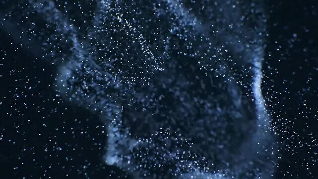 Seamless Micro-Animation Showcase the perfect, endless loop of the abstract micro-animation, ideal for backgrounds or transitions, with a locked camera perspective.