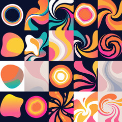 Fototapeta premium abstract seamless background