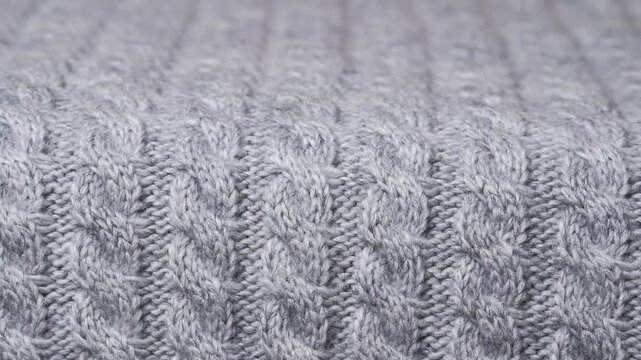 Seamless pattern of wool knitting, sweater texture. Abstract background made of woven wool or cotton yarn for a winter sweater or blanket