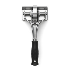 Naklejka premium Professional Heavy Duty Metal Grill Scraper with Ergonomic Handle for Easy Cleaning