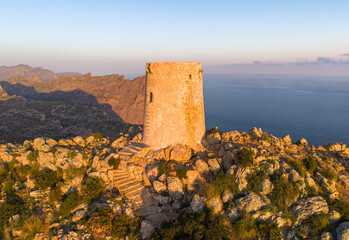 Albercutx Watchtower, Mallorca, Balearic Islands, Spain © Engel Drohnenpilot