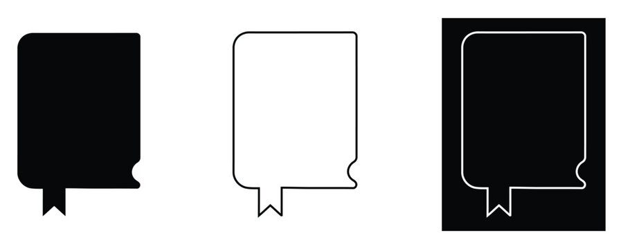 Set of three different colored speech bubble icons for chat or comment section design