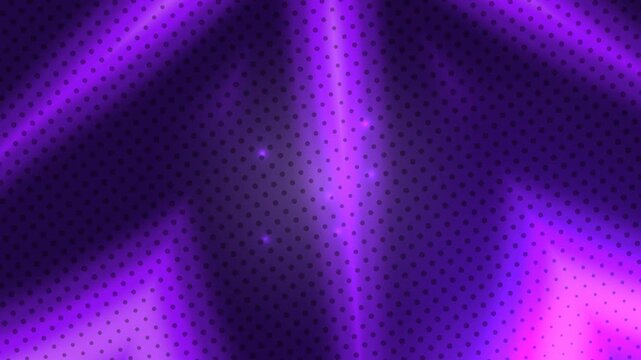 Purple light beam abstract animation with dotted texture and smooth flowing motion creating futuristic background.
