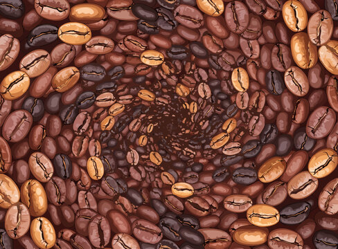 coffee beans background