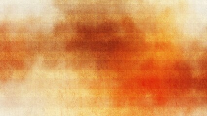 Fototapeta premium Abstract orange and brown watercolor background