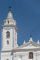 Obraz premium bell tower at Nuestra Senora del Pilar church, Buenos Aires, Argentina