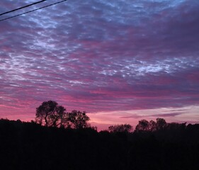 Pejzaż nieba,nostalgiczne chmury  © Benia W