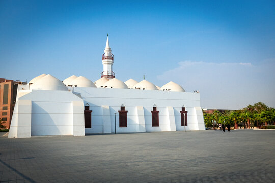 Jaffali Mosque near the lake in Jeddah Al Balad area Saudi Arabia